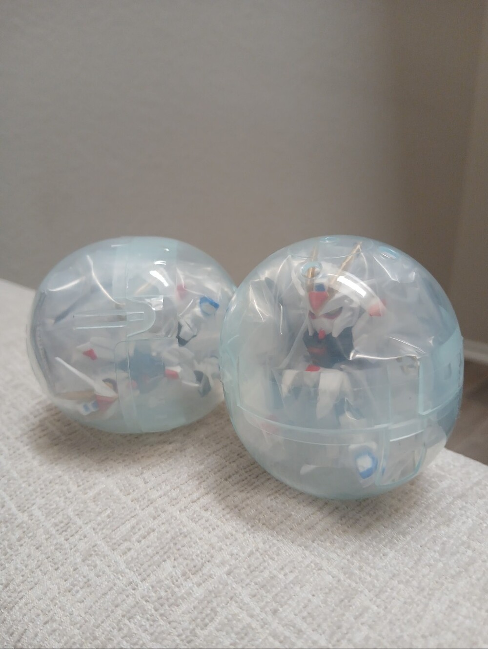 2 brand-new, unopened Bandai Gashapon Gundam Capsule Index 01